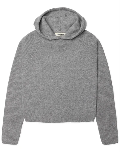 Woodbird - WBEve Knit Hoodie - Grey